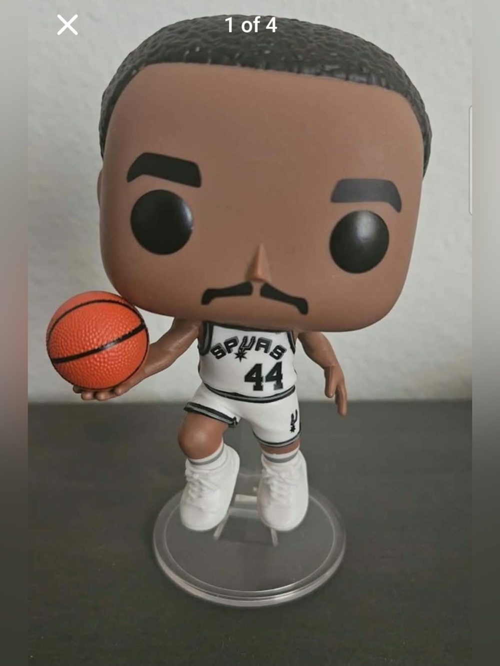 George Gervin Funko Pop/ San Antonio Spurs #105/ no original packed